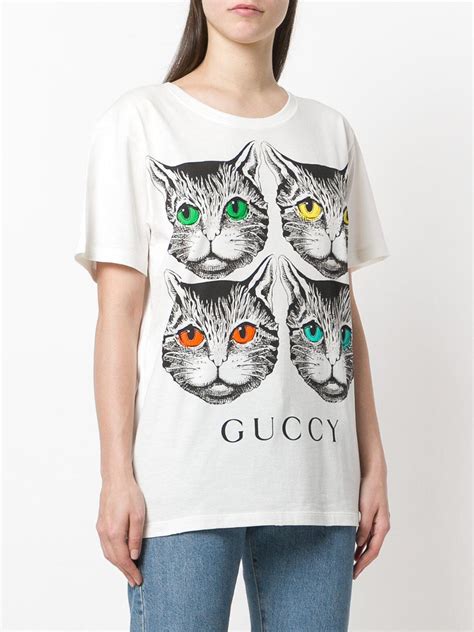 gucci mystic cat shirt|angry cat t shirt Gucci.